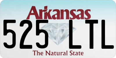 AR license plate 525LTL