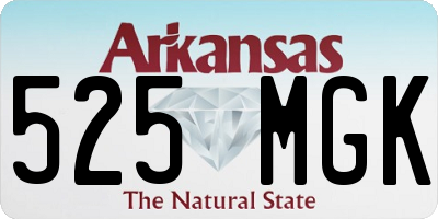 AR license plate 525MGK