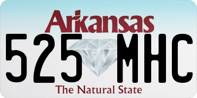 AR license plate 525MHC