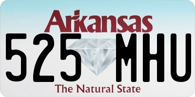 AR license plate 525MHU