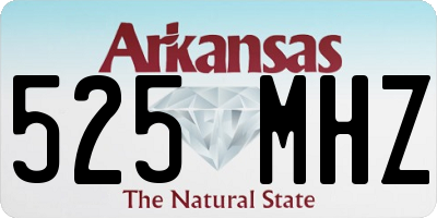 AR license plate 525MHZ