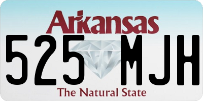 AR license plate 525MJH