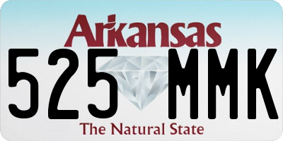 AR license plate 525MMK