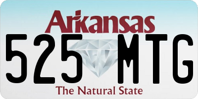 AR license plate 525MTG