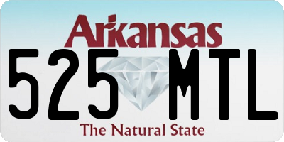 AR license plate 525MTL