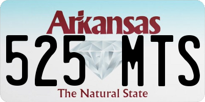 AR license plate 525MTS