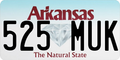AR license plate 525MUK