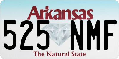 AR license plate 525NMF