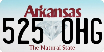 AR license plate 525OHG