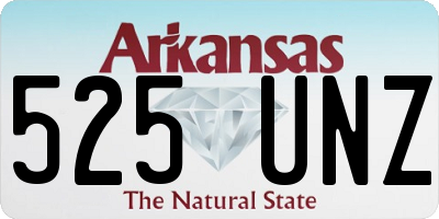 AR license plate 525UNZ