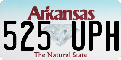 AR license plate 525UPH