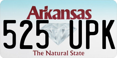 AR license plate 525UPK