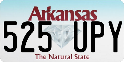 AR license plate 525UPY