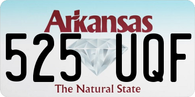 AR license plate 525UQF