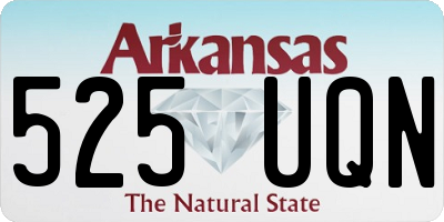 AR license plate 525UQN