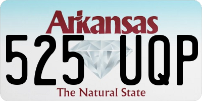 AR license plate 525UQP