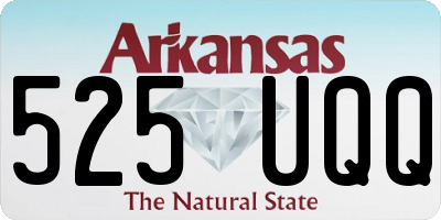 AR license plate 525UQQ