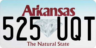 AR license plate 525UQT