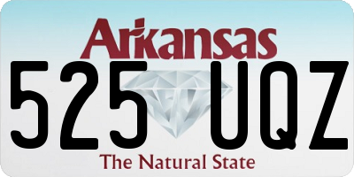 AR license plate 525UQZ