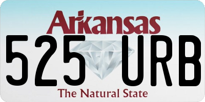 AR license plate 525URB