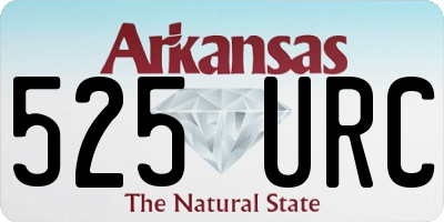 AR license plate 525URC
