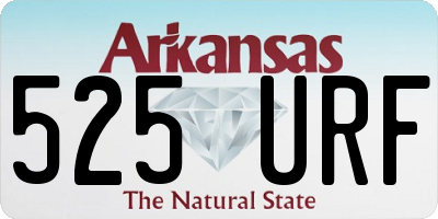 AR license plate 525URF