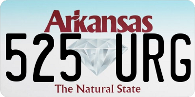 AR license plate 525URG