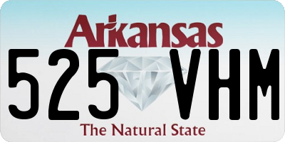 AR license plate 525VHM