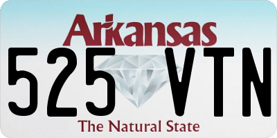 AR license plate 525VTN