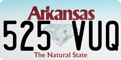 AR license plate 525VUQ
