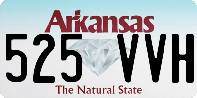 AR license plate 525VVH