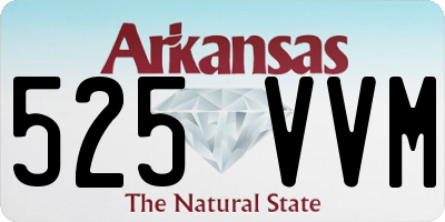 AR license plate 525VVM