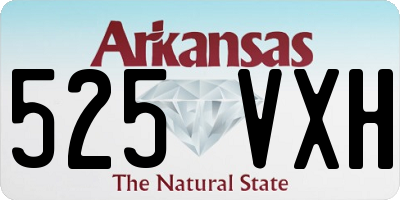 AR license plate 525VXH