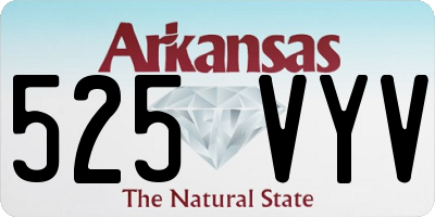 AR license plate 525VYV