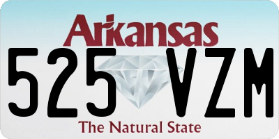 AR license plate 525VZM