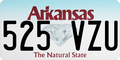 AR license plate 525VZU