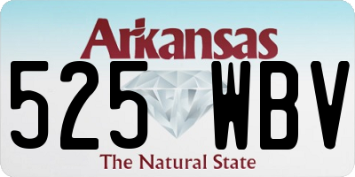 AR license plate 525WBV