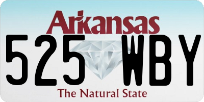 AR license plate 525WBY