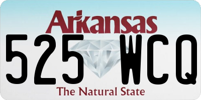 AR license plate 525WCQ
