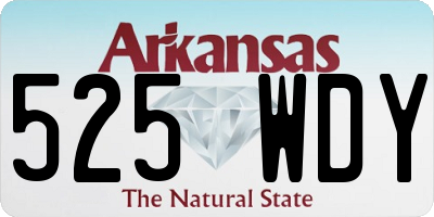 AR license plate 525WDY