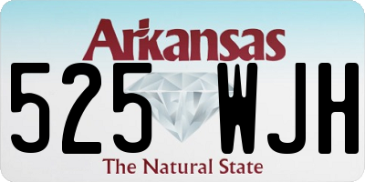 AR license plate 525WJH