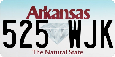 AR license plate 525WJK