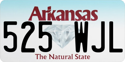 AR license plate 525WJL