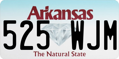 AR license plate 525WJM