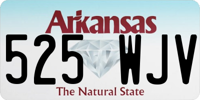 AR license plate 525WJV