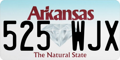 AR license plate 525WJX