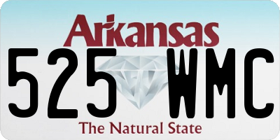 AR license plate 525WMC