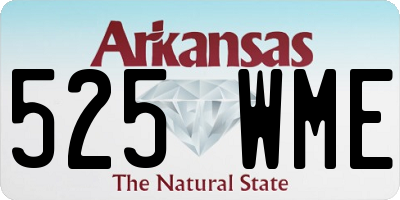 AR license plate 525WME