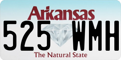 AR license plate 525WMH