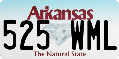 AR license plate 525WML
